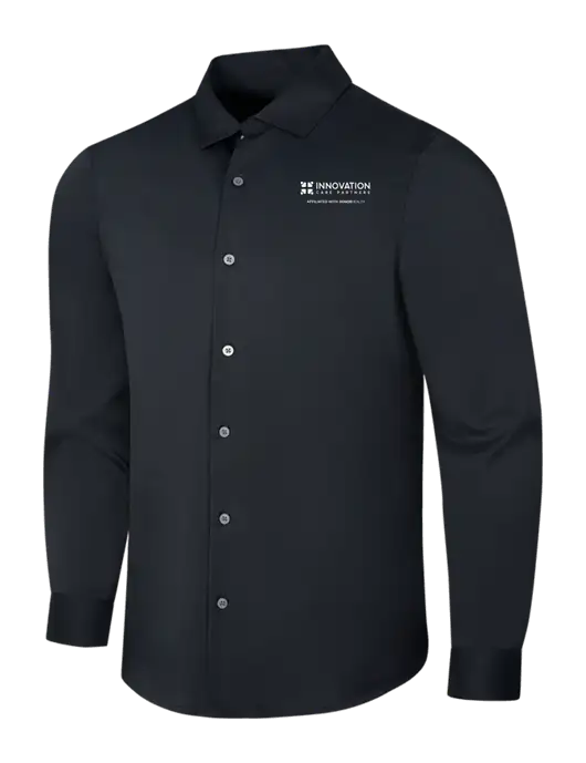 Black City Stretch Shirt w/Innovation Care Partners Logo