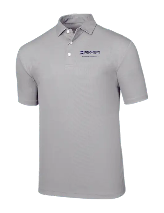 Callaway Birdseye Light Grey Polo w/Innovation Care Partners Logo