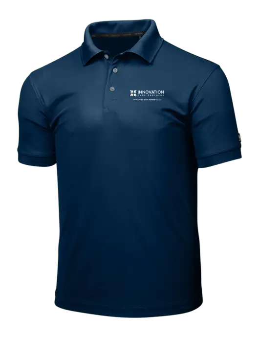 OGIO Navy Caliber 2.0 Polo w/Innovation Care Partners Logo