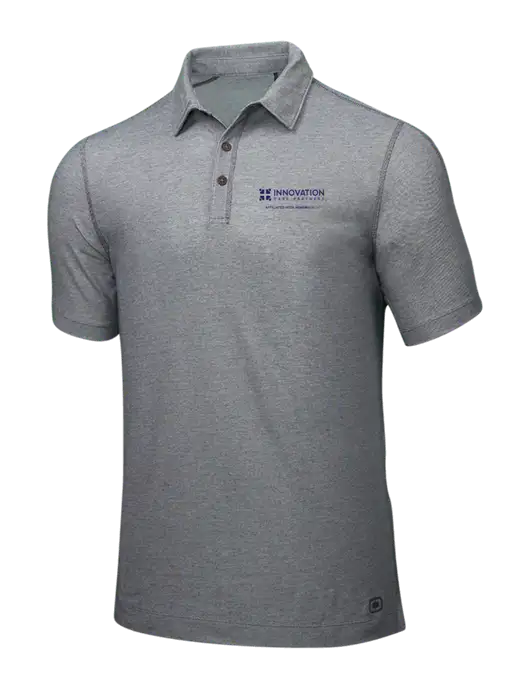 OGIO Medium Grey ONYX Polo w/Innovation Care Partners Logo
