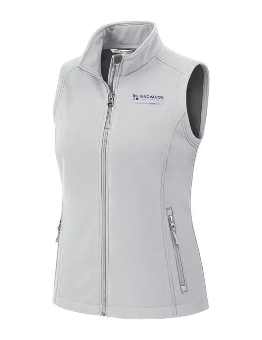 Marshmellow Womens Core Soft Shell Vest w/Innovation Care Partners Logo