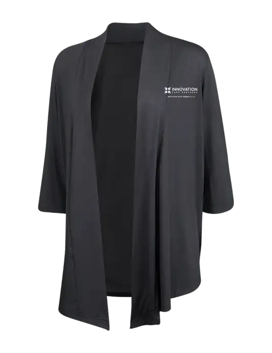 Grey Smoke Womens Concept Shrug w/Innovation Care Partners Logo