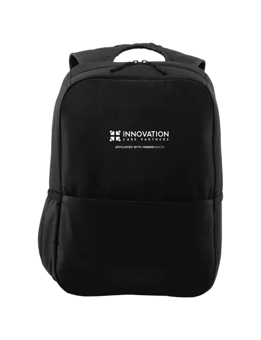 Access Square Laptop Black Backpack w/Innovation Care Partners Logo