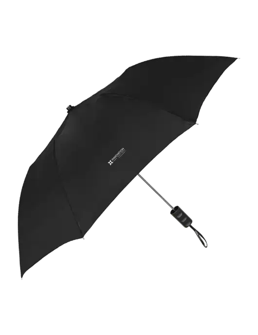Black 42" Folding Umbrella  w/Innovation Care Partners Logo
